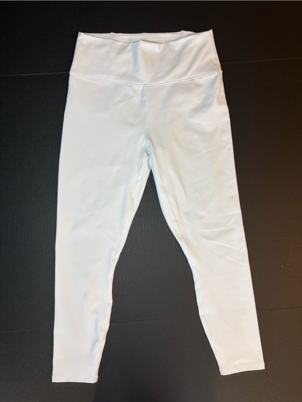 Power Hold Fabletics White Kessler II High Waited Athletic Leggings Size S